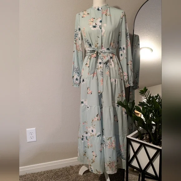 SHEIN Floral Maxi Skirt - Picture 7 of 8